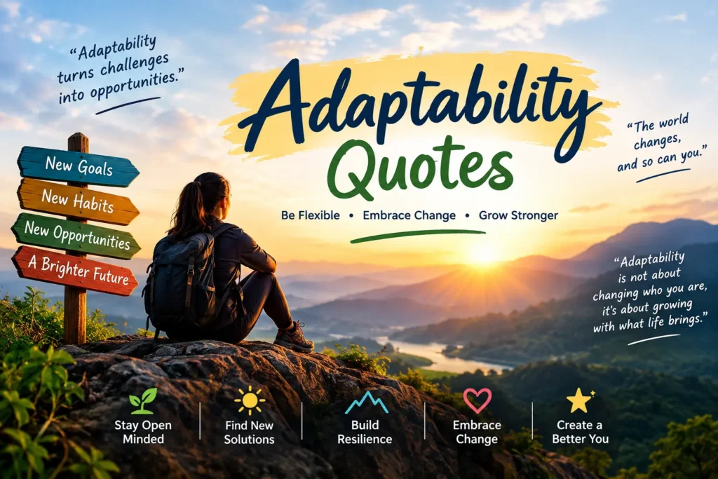Adaptability quotes