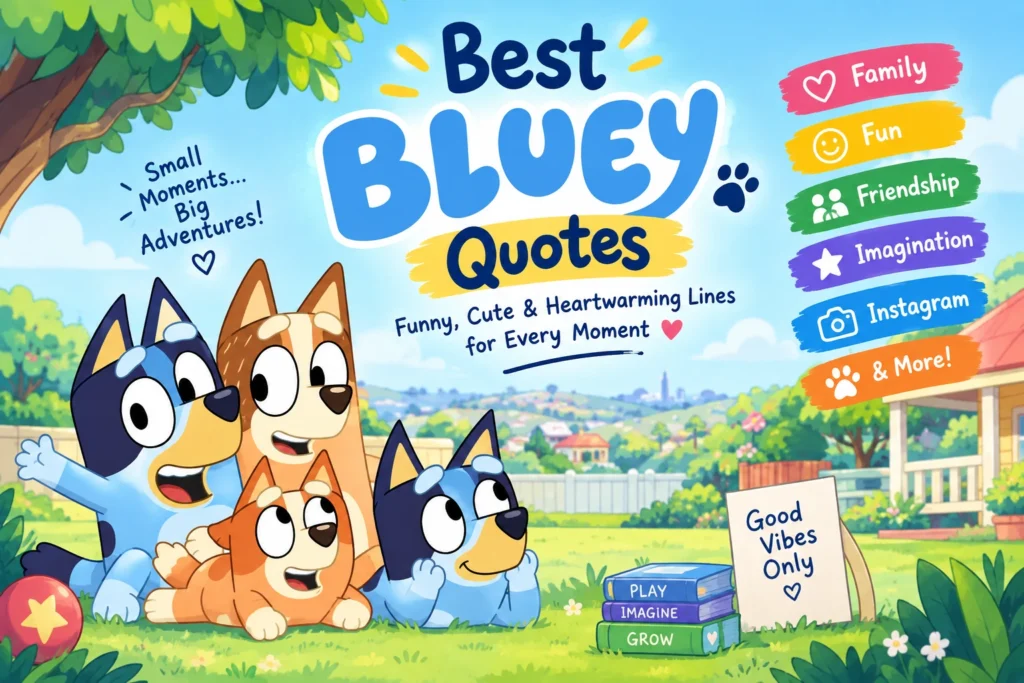 best Bluey quotes