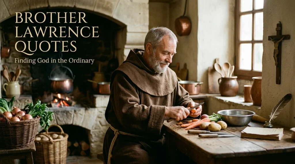 Brother Lawrence Quotes About God, Prayer, and Everyday Life