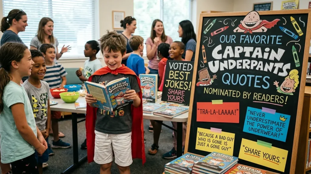 Captain Underpants Quotes: Funny, Short & Original Sayings