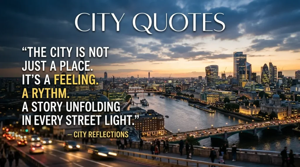 City Quotes